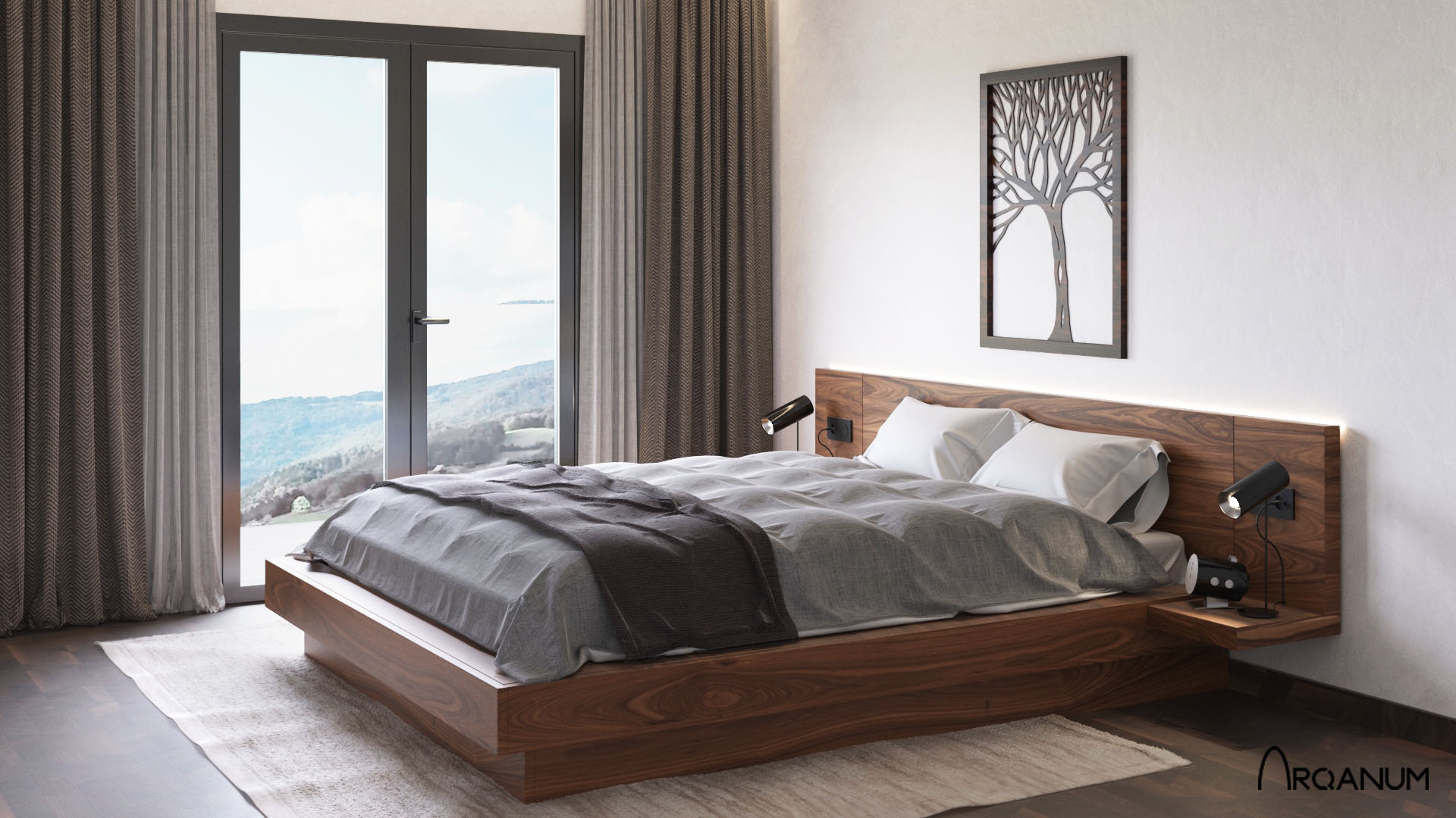 Fifteen homes in Escalante, bedroom